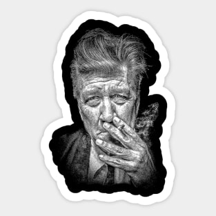 David Lynch Sticker